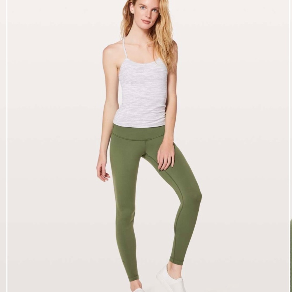 lululemon athletica Olive Green Leggings